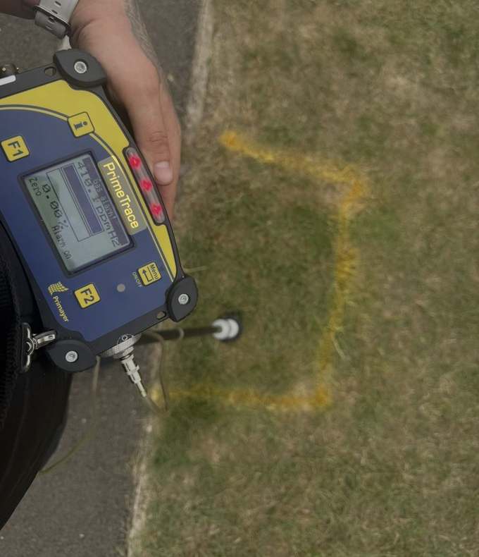 HUBB Group engineer conducting non-destructive leak detection in Bedford